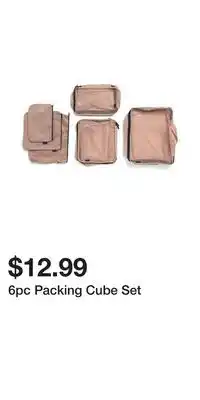 TJ Maxx 6pc Packing Cube Set offer