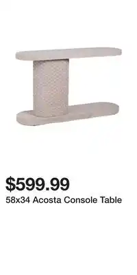 TJ Maxx 58x34 Acosta Console Table offer