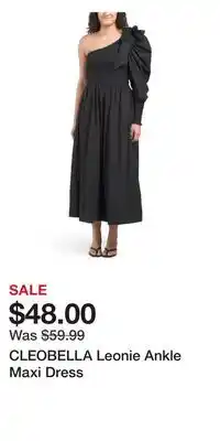 TJ Maxx CLEOBELLA Leonie Ankle Maxi Dress offer