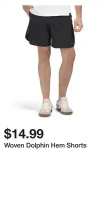 TJ Maxx Woven Dolphin Hem Shorts offer