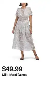 TJ Maxx Mila Maxi Dress offer