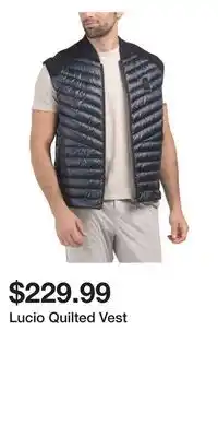 TJ Maxx Lucio Quilted Vest offer