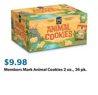 Sam's Club Members Mark Animal Cookies 2 oz., 36 pk offer