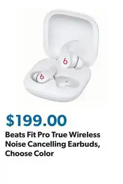 Sam's Club Beats Fit Pro True Wireless Noise Cancelling Earbuds, Choose Color offer