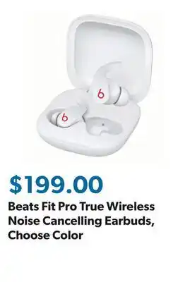 Sam's Club Beats Fit Pro True Wireless Noise Cancelling Earbuds, Choose Color offer
