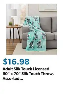 Sam's Club Adult Silk Touch Licensed 60 x 70 Silk Touch Throw, Assorted Characters offer