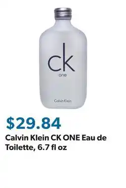 Sam's Club Calvin Klein CK ONE Eau de Toilette, 6.7 fl oz offer