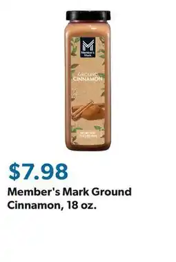 Sam's Club Member's Mark Ground Cinnamon, 18 oz offer