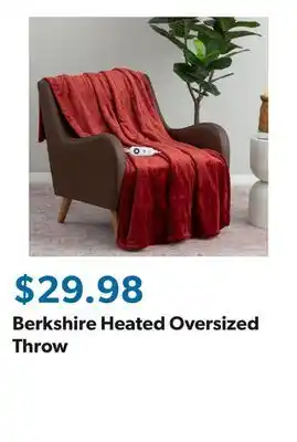 Sam's Club Berkshire Heated Oversized Throw offer