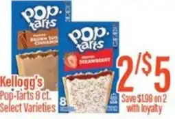 Chief Supermarket Kellogg's pop-tarts offer
