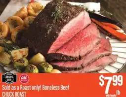 Chief Supermarket Chuck roast offer