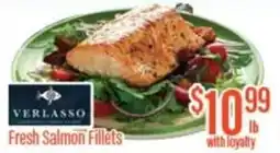 Chief Supermarket Fresh salmon fillets offer