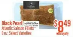 Chief Supermarket Black pearl atlantic salmon fillets offer