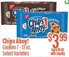 Chief Supermarket Chips ahoy! cookies offer
