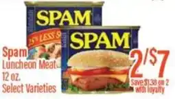 Chief Supermarket Spam luncheon meat offer