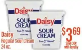 Chief Supermarket Daisy regular sour cream offer