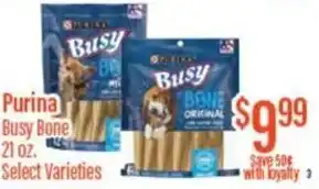 Chief Supermarket Purina busy bone offer