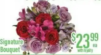 Chief Supermarket Signature bouquet offer