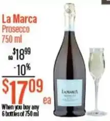 Chief Supermarket La marca prosecco offer