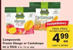 ACME Campoverde Frozen Mango or Cantaloupe on a Stick offer