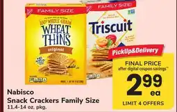 ACME Nabisco Snack Crackers Family Size offer