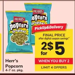 ACME Herr's Popcorn offer