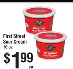 Smart & Final First Street Sour Cream offer