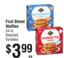Smart & Final First Street Waffles offer