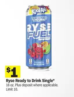 Meijer Ryse Ready to Drink Single offer