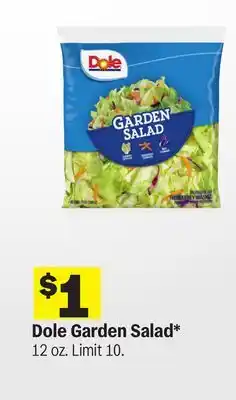 Meijer Dole Garden Salad offer