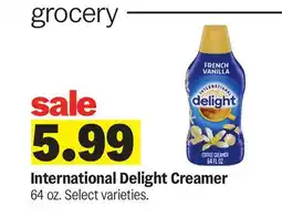 Meijer International Delight Creamer offer