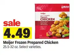 Meijer Meijer Frozen Prepared Chicken offer