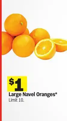 Meijer Large Navel Oranges offer