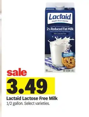 Meijer Lactaid Lactose Free Milk offer