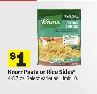 Meijer Knorr Pasta or Rice Sides offer