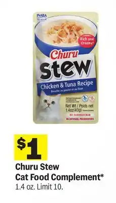Meijer Churu Stew Cat Food Complement offer