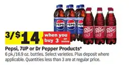 Meijer Pepsi, 7UP or Dr Pepper Products offer