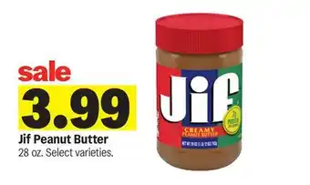 Meijer Jif Peanut Butter offer