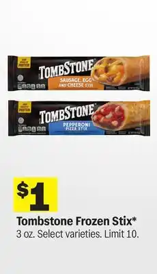 Meijer Tombstone Frozen Stix offer