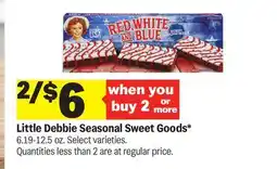 Meijer Little Debbie Seasonal Sweet Goods offer