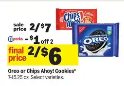 Meijer Oreo or Chips Ahoy! Cookies offer