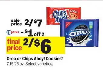 Meijer Oreo or Chips Ahoy! Cookies offer