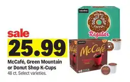 Meijer McCafé, Green Mountain or Donut Shop K-Cups offer