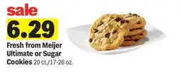 Meijer Fresh from Meijer Ultimate or Sugar Cookies offer