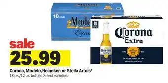 Meijer Corona, Modelo, Heineken or Stella Artois offer