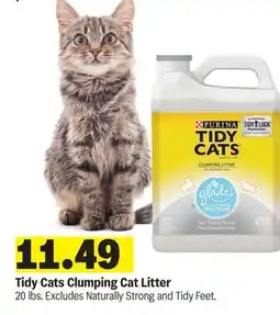 Meijer Tidy Cats Clumping Cat Litter offer