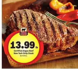 Meijer Certified Angus Beef New York Strip Steak offer