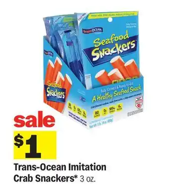 Meijer Trans-Ocean Imitation Crab Snackers offer