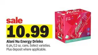 Meijer Alani Nu Energy Drinks offer