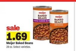 Meijer Meijer Baked Beans offer